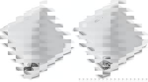 20-7/8 in. Dual Mount Cast Iron Single Bowl Kitchen Sink in White